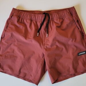 Legends Luka Shorts Red Brick Men